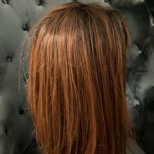 Lace front uncut long bob wig